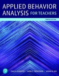 Cover: Applied Behavior Analysis for Teachers - Pearson