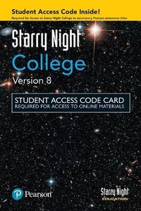 Abbildung von: Starry Night, College Version 8 -- Access Code Card - Pearson