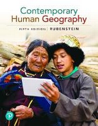 Enlarge image Cover: Contemporary Human Geography - Pearson