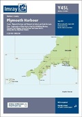 Cover: Y45L, Laminated, Plymouth Harbour (Small Format), Imray Chart - Imray, Laurie, Norie & Wilson Ltd