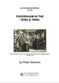 Cover: Faversham in the 1930s and 40s - Faversham Society