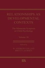 Cover: Relationships as Developmental Contexts - Psychology Press Ltd