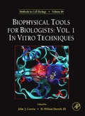 Cover: Biophysical Tools for Biologists: Volume 84 - Academic Press