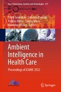 Cover: Ambient Intelligence in Health Care - Springer