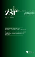 Cover: ZSR Band 141 (2022) II - Schweizerischer Juristentag 2022 / Congr&egrave;s de la Soci&eacute;t&eacute; suisse des Juristes 2022 - Helbing & Lichtenhahn