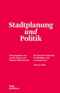 Cover: Stadtplanung und Politik - DOM publishers