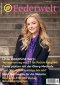 Cover: Federwelt 155, 04-2022, August 2022 - Uschtrin Verlag