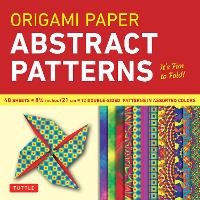Enlarge image Cover: Origami Paper - Abstract Patterns - 8 1/4" - 48 Sheets - Tuttle Publishing