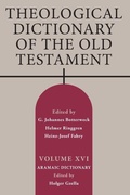 Cover: Theological Dictionary of the Old Testament, Volume XVI - William B Eerdmans Publishing Co
