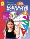 Cover: Canadian Daily Language Activities Grade 1 - On the Mark Press