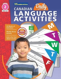 Enlarge image Cover: Canadian Daily Language Activities Grade 2 - On the Mark Press