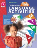 Cover: Canadian Daily Language Activities Grade 3 - On the Mark Press