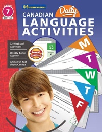 Enlarge image Cover: Canadian Daily Language Activities Grade 7 - On the Mark Press