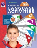 Cover: Canadian Daily Language Activities Grade 5 - On the Mark Press