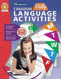 Enlarge image Cover: Canadian Daily Language Activities Grade 6 - On the Mark Press