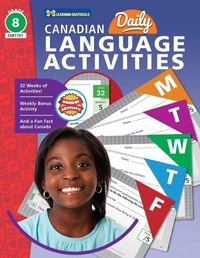 Enlarge image Cover: Canadian Daily Language Activities Grade 8 - On the Mark Press