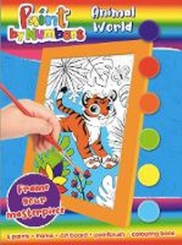 Enlarge image Cover: Paint by Numbers Animal World - Bookoli Limited