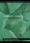 Cover: Chemical Sciences - Trans Tech Publications Ltd