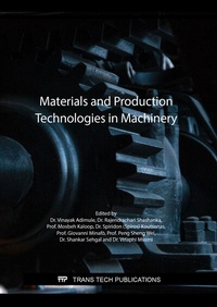 Enlarge image Cover: Materials and Production Technologies in Machinery - Trans Tech Publications Ltd