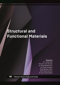 Cover: Structural and Functional Materials - Trans Tech Publications Ltd