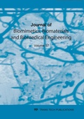Cover: Journal of Biomimetics, Biomaterials and Biomedical Engineering Vol. 57 - Trans Tech Publications Ltd