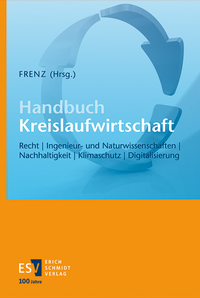 Abbildung von: Handbuch Kreislaufwirtschaft - Erich Schmidt Verlag