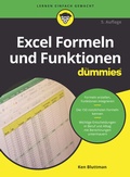 Abbildung von: Excel Formeln und Funktionen für Dummies - Wiley-VCH