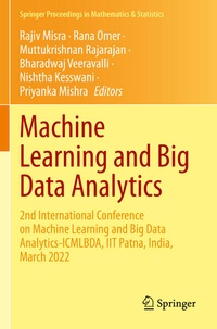 Enlarge image Cover: Machine Learning and Big Data Analytics - Springer