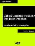 Cover: Gab es Christus wirklich? - Das Jesusproblem - BoD - Books on Demand