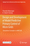 Cover: Design and Development of Model Predictive Primary Control of Micro Grids - Springer