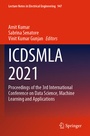 Cover: ICDSMLA 2021 - Springer