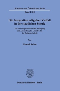 Abbildung von: Die Integration religiöser Vielfalt in der staatlichen Schule. - fibre