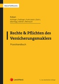 Cover: Rechte und Pflichten des Versicherungsmaklers - LexisNexis Verlag ARD ORAC GmbH