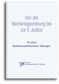 Abbildung von: Von der Nachkriegsordnung bis zur E-Justice - Universitätsverlag Halle-Wittenberg