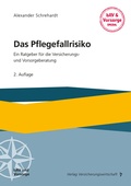 Cover: Das Pflegefallrisiko - VVW Verlag Versicherungswirtschaft