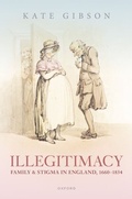 Cover: Illegitimacy, Family, and Stigma in England, 1660-1834 - OUP eBook