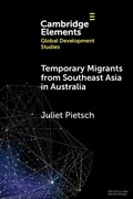 Cover: Temporary Migrants from Southeast Asia in Australia - Cambridge University Press