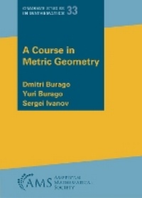 Enlarge image Cover: A Course in Metric Geometry - American Mathematical Society