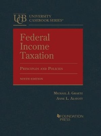 Enlarge image Cover: Federal Income Taxation - Foundation Press
