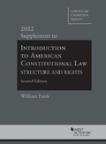 Cover: Introduction to American Constitutional Law - West Academic Press