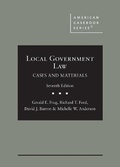 Cover: Local Government Law - West Academic Press