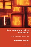 Cover: Uno spazio narrativo immersivo - Peter Lang Verlag