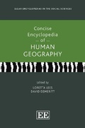 Cover: Concise Encyclopedia of Human Geography - Edward Elgar Publishing