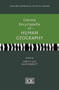 Enlarge image Cover: Concise Encyclopedia of Human Geography - Edward Elgar Publishing