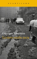 Cover: La nieve estaba sucia - Acantilado