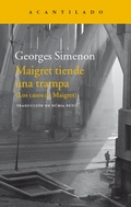 Cover: Maigret tiende una trampa - Acantilado