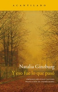 Cover: Y eso fue lo que pas&oacute; - Acantilado