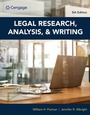 Cover: Legal Research, Analysis, and Writing - Delmar Cengage Learning