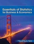 Cover: Essentials of Statistics for Business and Economics - South-Western College Publishing