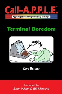 Enlarge image Cover: Terminal Boredom - Lulu.com
